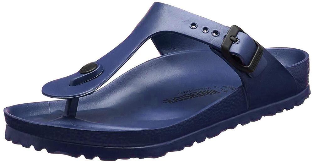Birkenstock 128211 Women's Gizeh Eva Thong Sandal, Blue, 41 M, Blue, Size 41EU